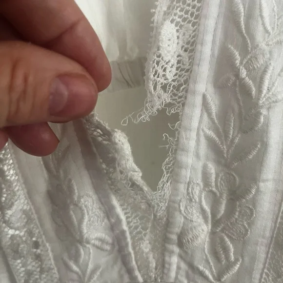 LoveShackFancy Elegant White Backless Dress - Picture 8 of 16